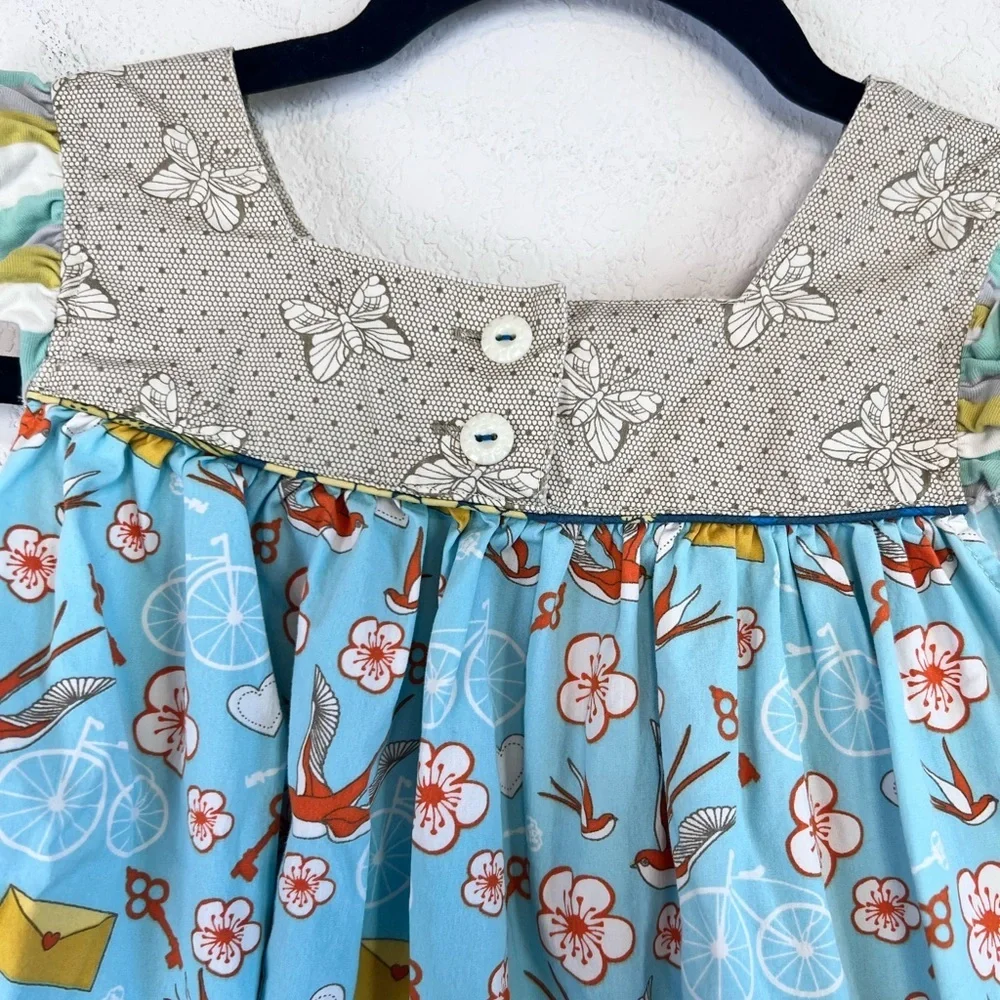 Matilda Jane Girls Its A Wonderful Parade Love Dress Size 6